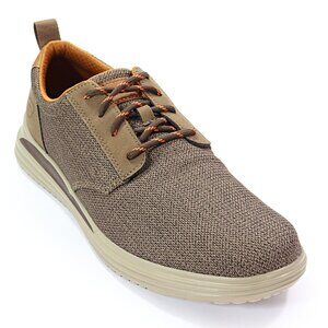 Skechers Men's Proven Gladwin Comfort Sneaker Brown Casual Shoe Goga Mat 11.5